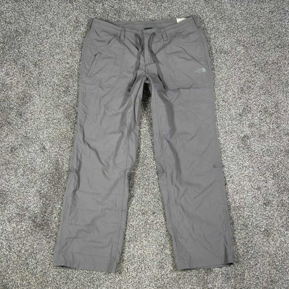 The North Face Horizon Tempest Pants Womens 14 Short Gray Lightweight Outdoor